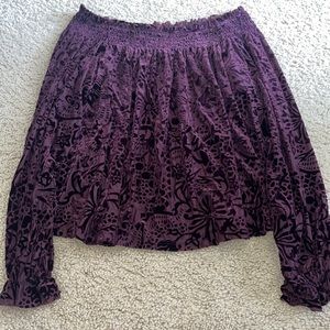 Off the shoulder top